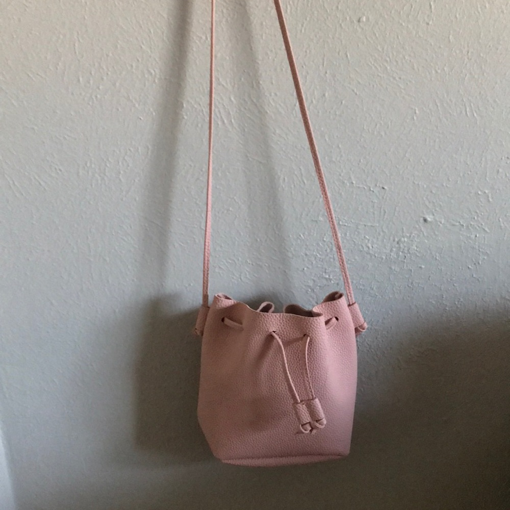 A pink purse